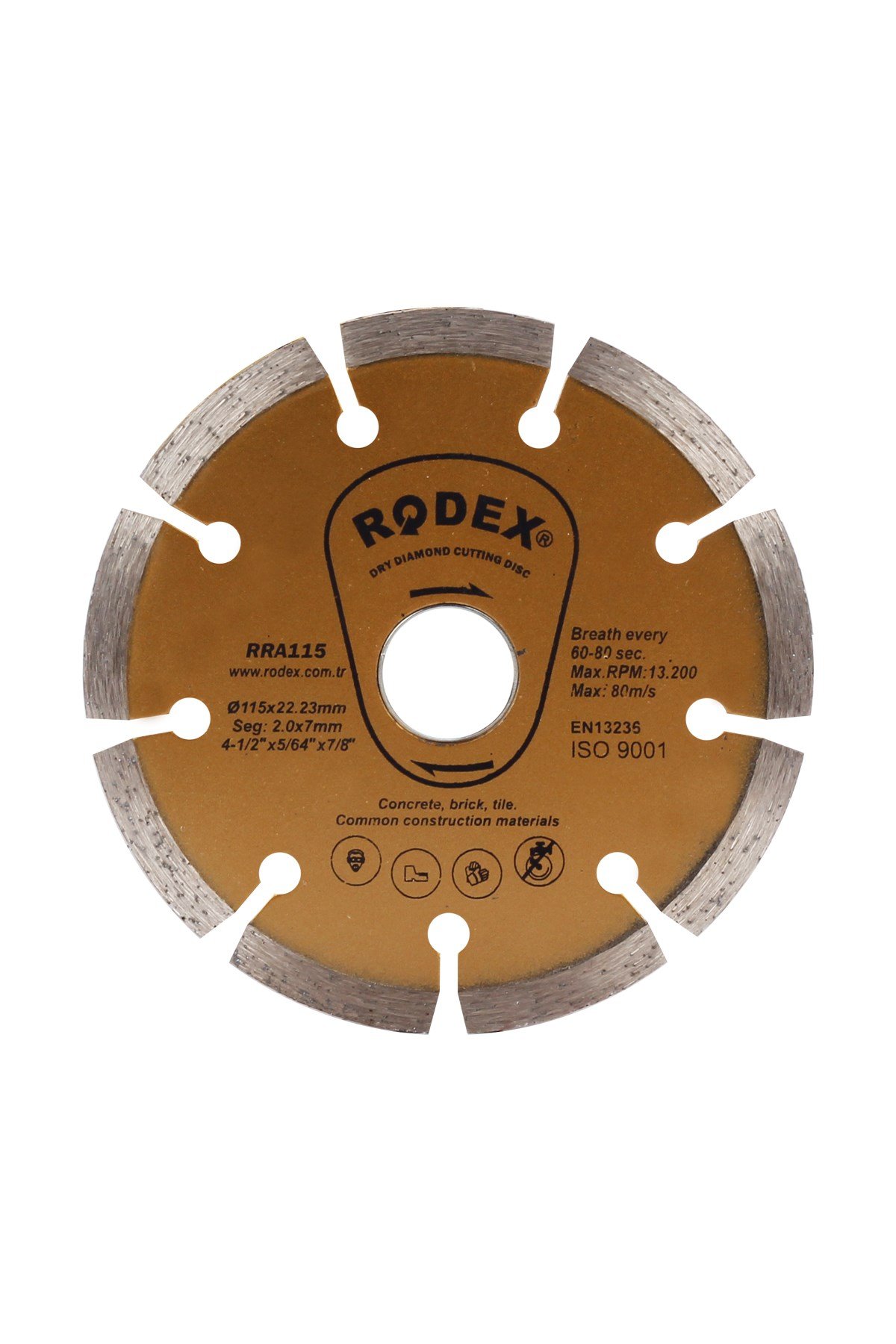 RODEX RRA115 SOKETLİ ELMAS TESTERE
