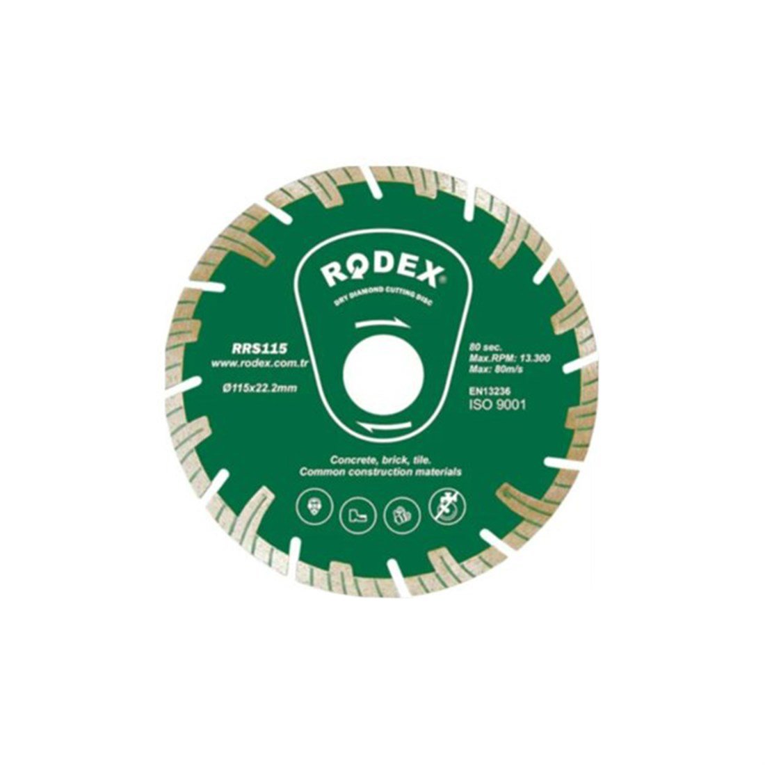 Rodex Rrs115 Elmas Testere 115