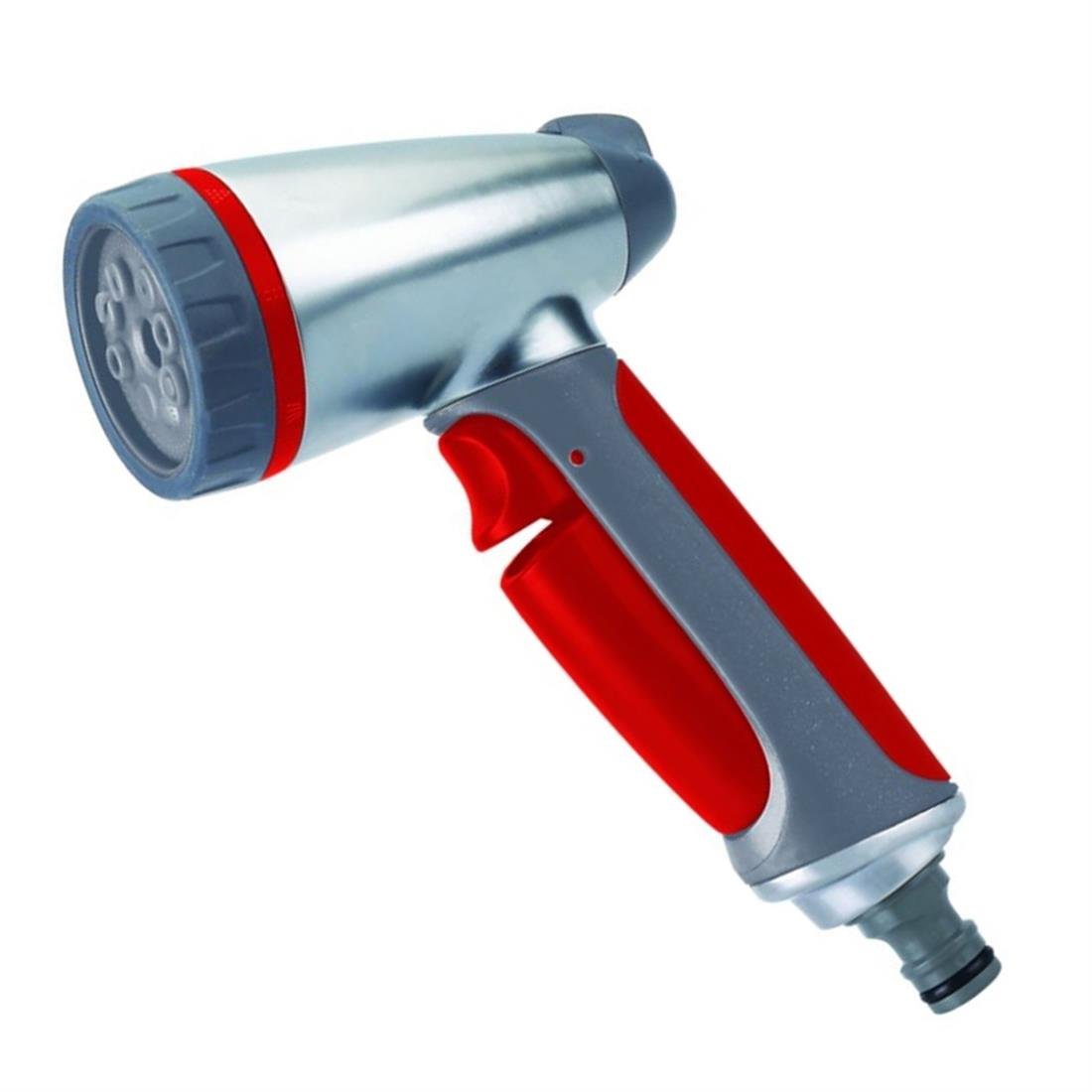Roney Garden Red Sprey Sulama Tabancası 8 Fonksiyonlu Metal Gövde - ROG952086