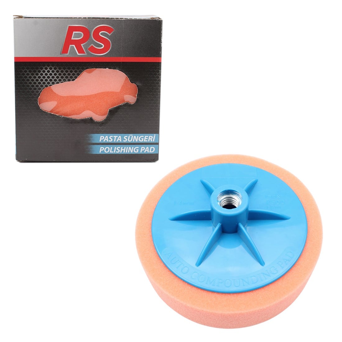 Rs Polisaj Pasta Süngeri 150*40 Turuncu RS-301