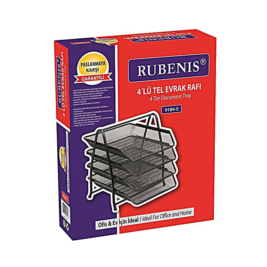RUBENİS 9181-S  3 LÜ Evrak Rafı