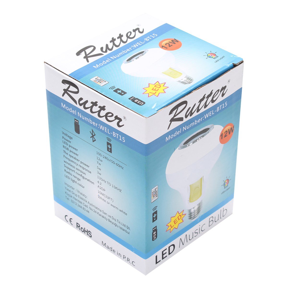 Rutter İphone Uclu Ls6F02 Disko Ampül Yeteldisco1
