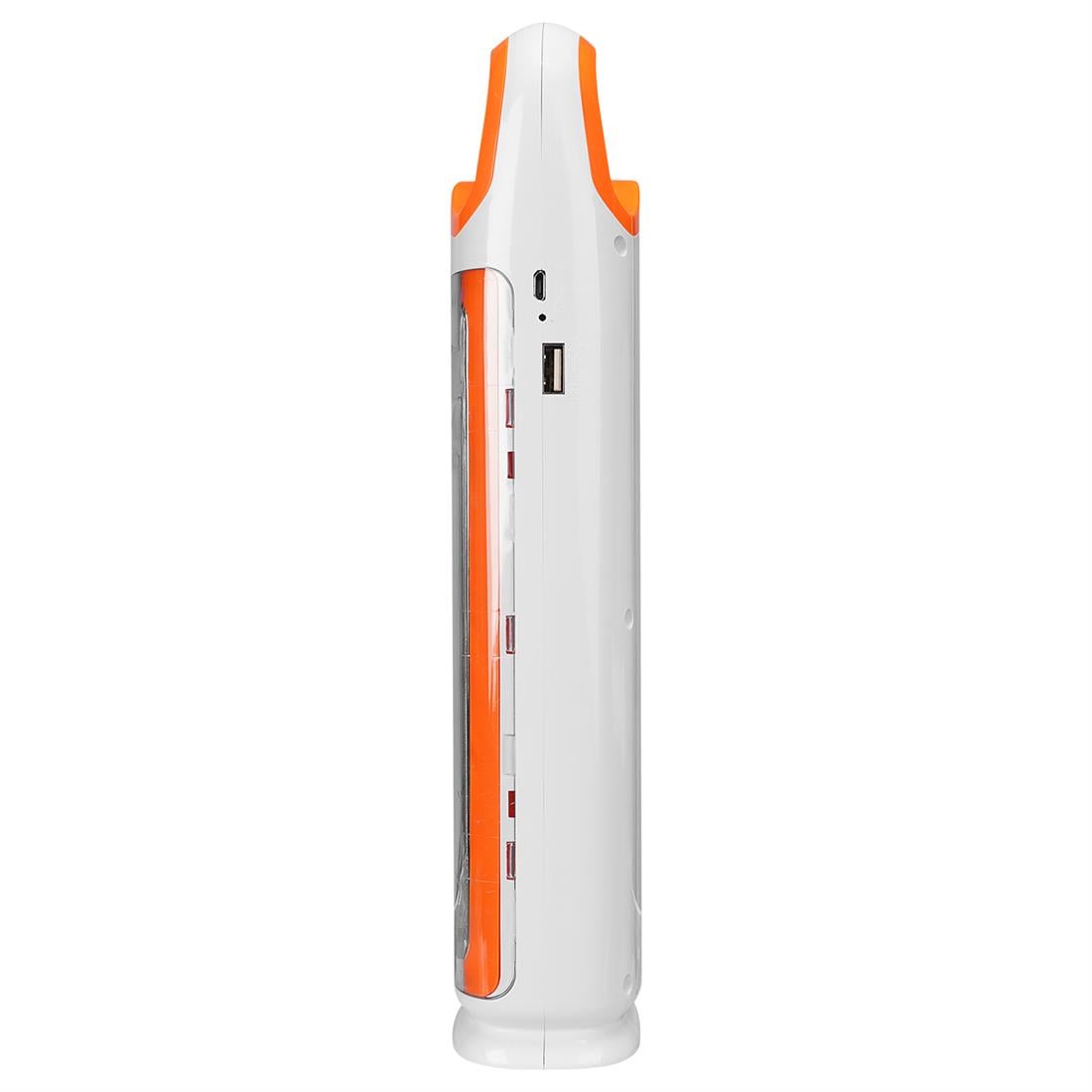S-Link SL-3655 Turuncu Florasan Tip Ledli 2400Mah 5v/1a 1+36 Ledli Işıldak - 37792