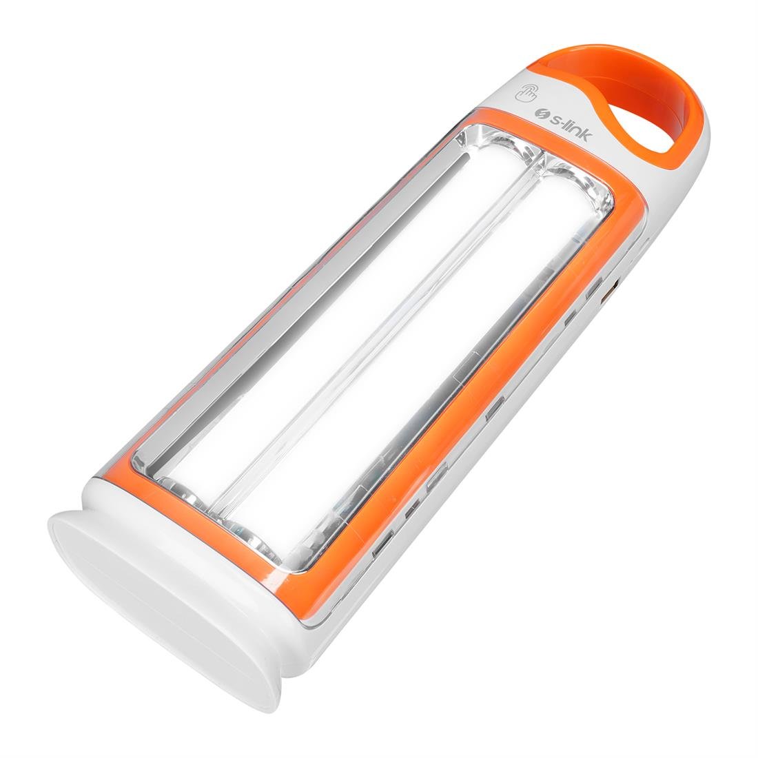 S-Link SL-3655 Turuncu Florasan Tip Ledli 2400Mah 5v/1a 1+36 Ledli Işıldak - 37792