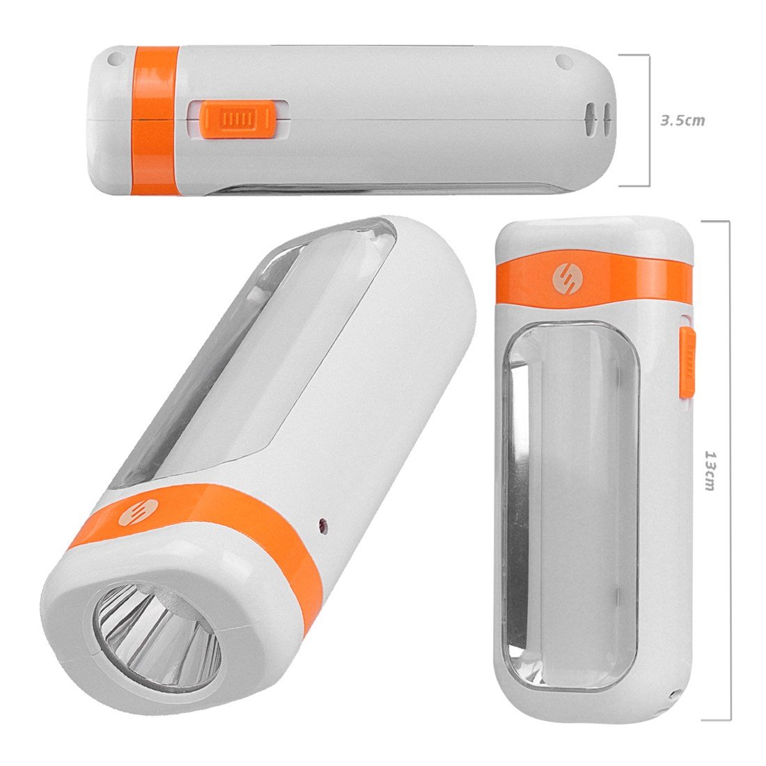 S-link SL-8677 1W 1+10 SMD Ledli Şarjlı Işıldak 22140