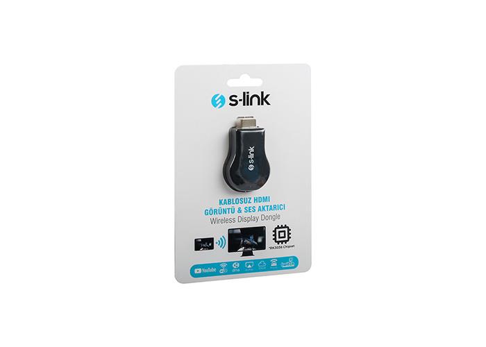 S-link SL-WH25 Kablosuz HDMI Görüntü+Ses Aktarıcı - 34010