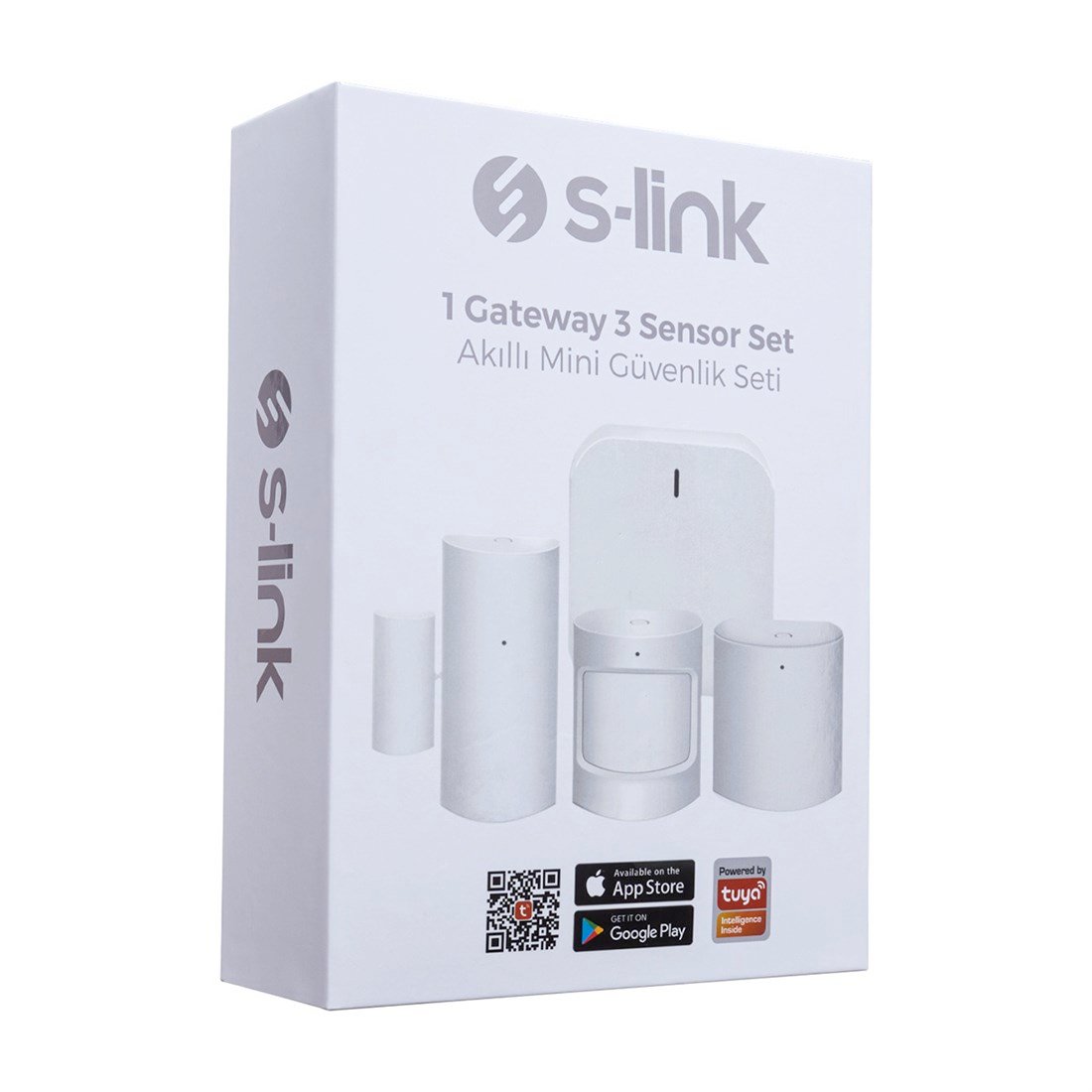 S-Link SL-ZS01 Zigbee Sensör Seti 1Gateway ve 3 Parça Sensör - 34478