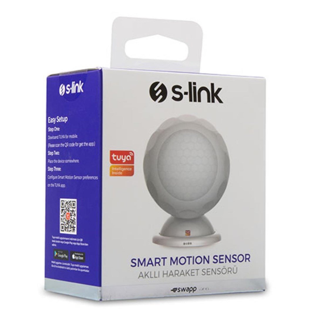 S-Link Swapp SL-EG02 Akıllı Ev Güvenliği Kablosuz Hareket Sensörü Wifi - 32842