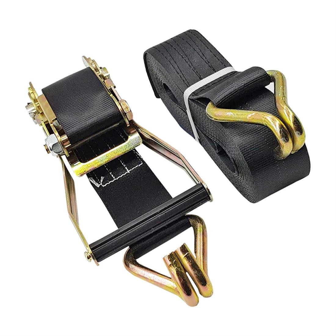 Safeset Spanzet 10 Mt  2,5 Ton-Siyah Emniyet Kemerli