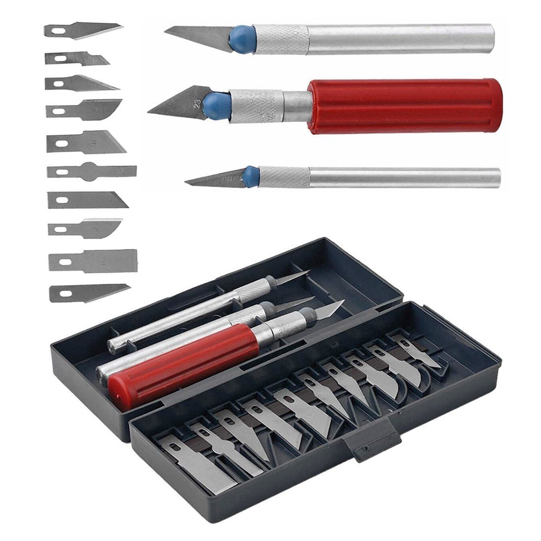 Sakata Hobi Bıçak Seti Hassas 13 Parça - WD1009-13