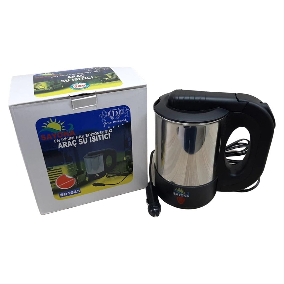 Sayona 24-V Araç Su Isıtıcı 0,5 Lt HRD-008529