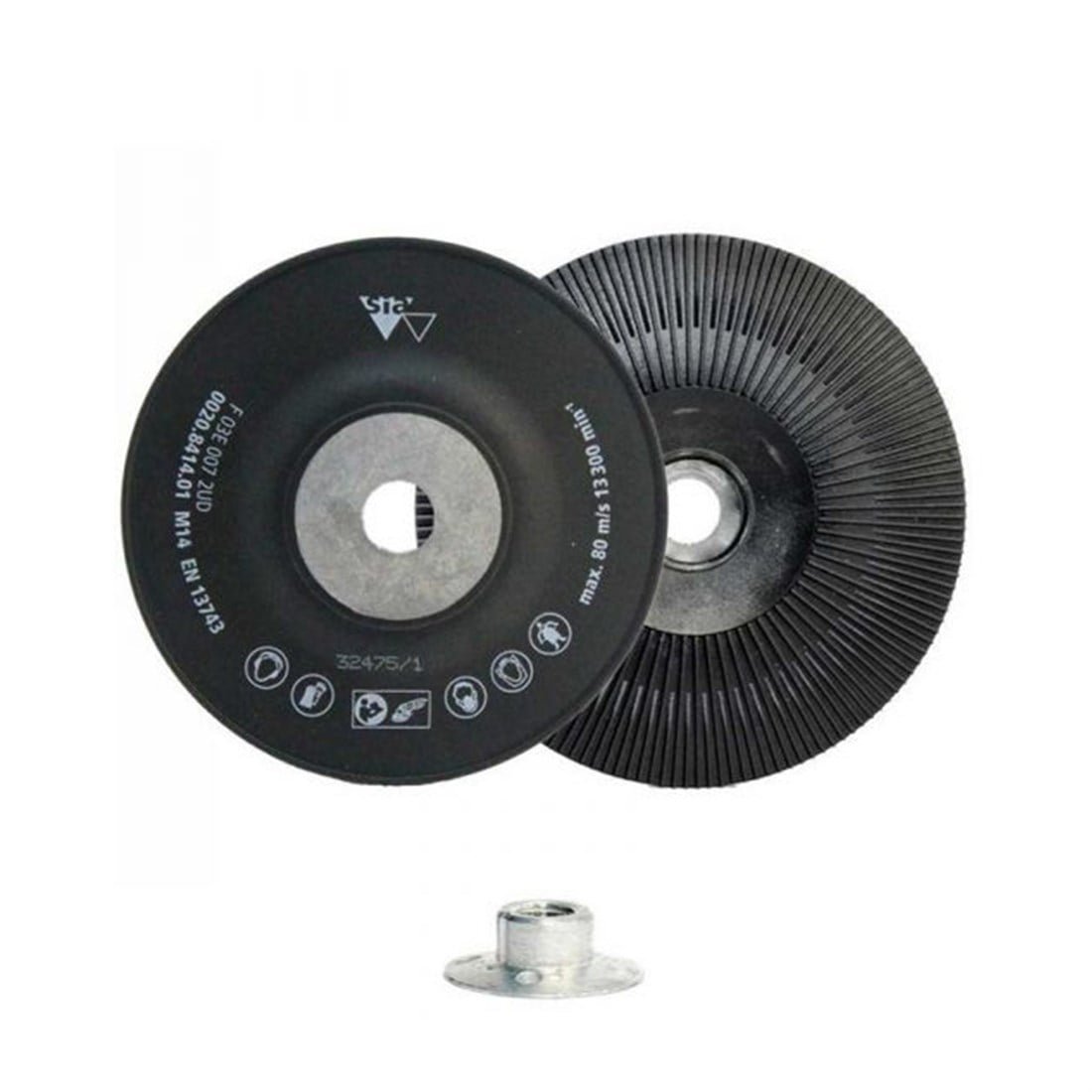 Sia Pad W Fiberdisk Turbo pad II sertØ115M14 Zımpara - F03E0072UD