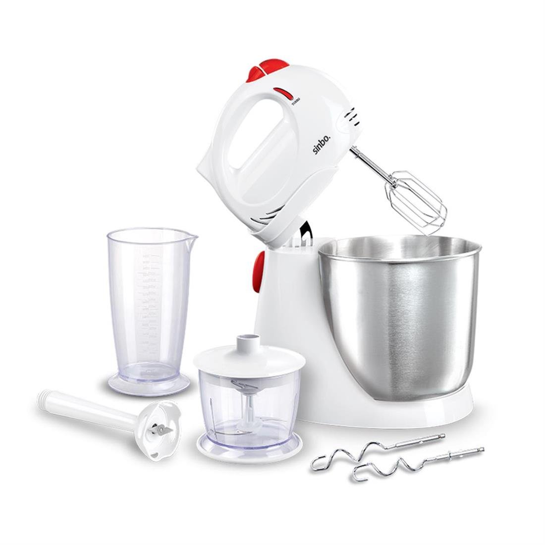 Sinbo SMX-2731 Inox Taslı Stand Mikser - Blender Seti - Elk-02108