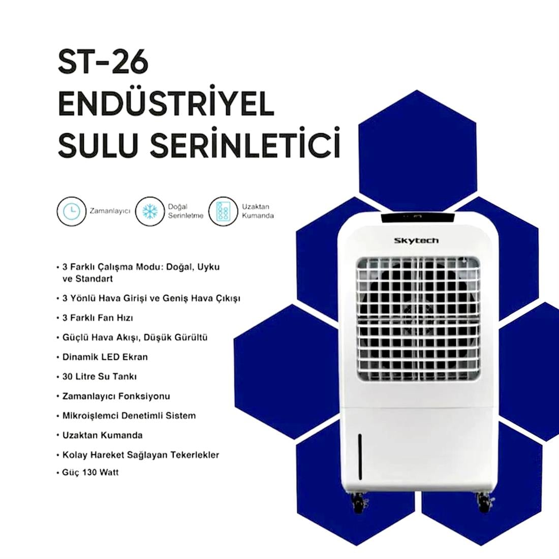 Skytech ST-26 Endüstriyel Sulu Klima - Elk-05811