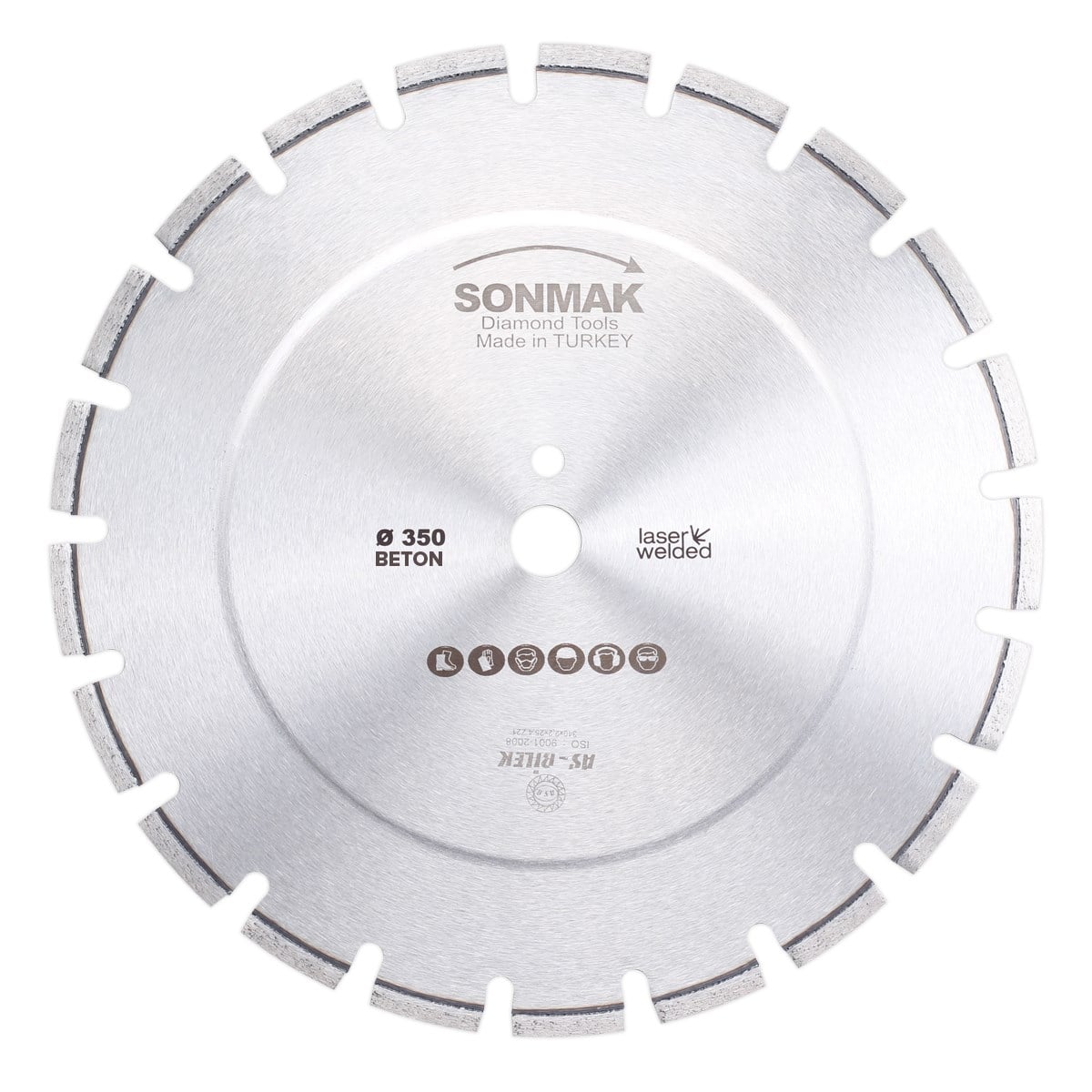 SONMAK BETON TESTERESİ Q350/1'' (S190855)