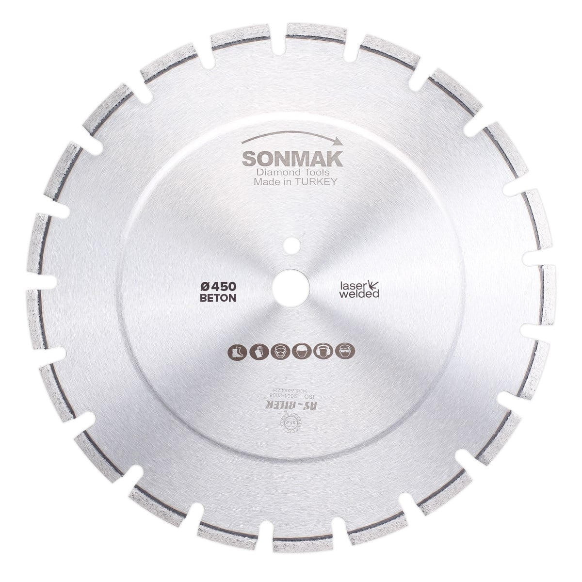 SONMAK BETON TESTERESİ Q450/1'' (S190859)