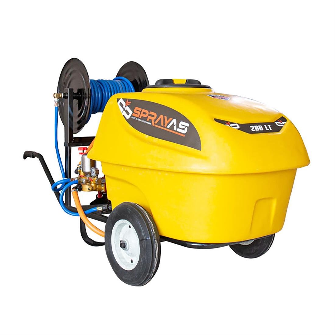 Sprayas Elektrikli 2,2hp Pistonlu İlaçlama Makinesi 200Lt