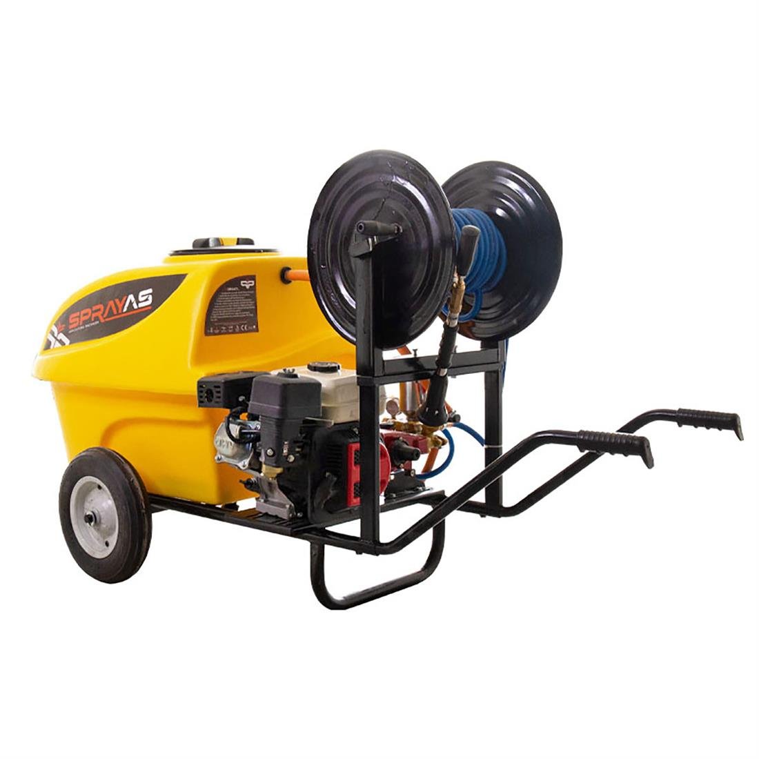 Sprayas Elektrikli 2,2hp Pistonlu İlaçlama Makinesi 200Lt