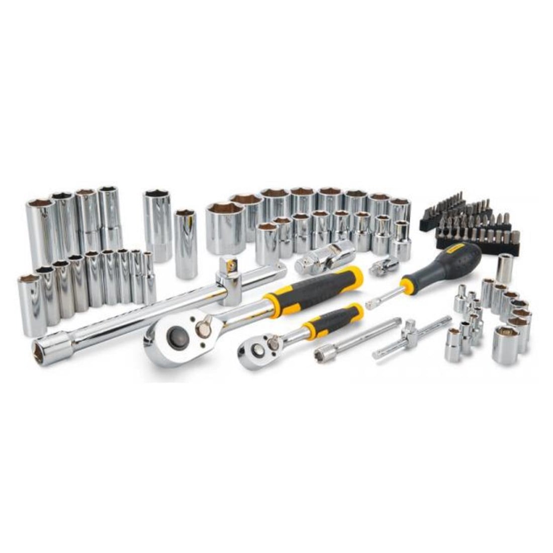 Stanley 1/4 1/2 Socket Aksesuar Set 96 Parça - STMT17379-1