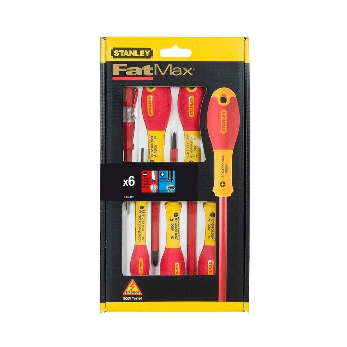 STANLEY 6 PARÇA TORNAVİDA TAKIMI İZOLELİ - 065443