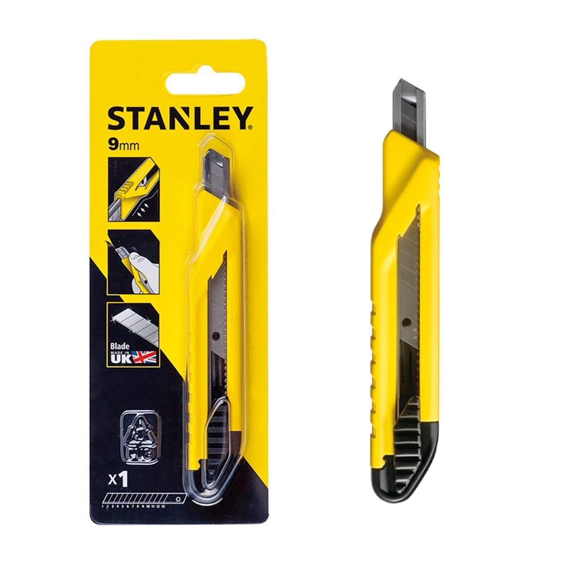 Stanley Profesyonel Ayarlı Maket Bıçağı 9mm - STHT10263-8