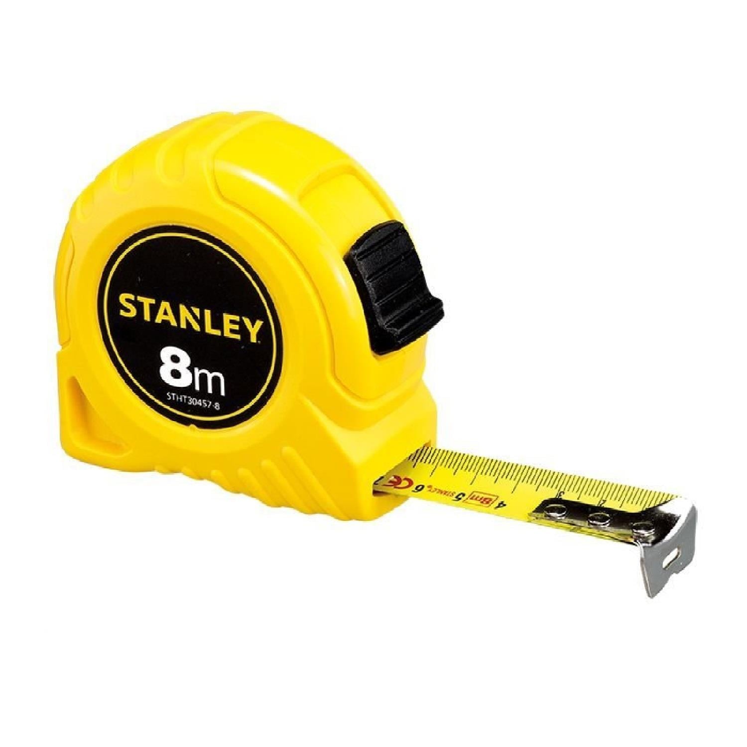 Stanley Şerit Metre 8*25mm Sarı - 1-30-457