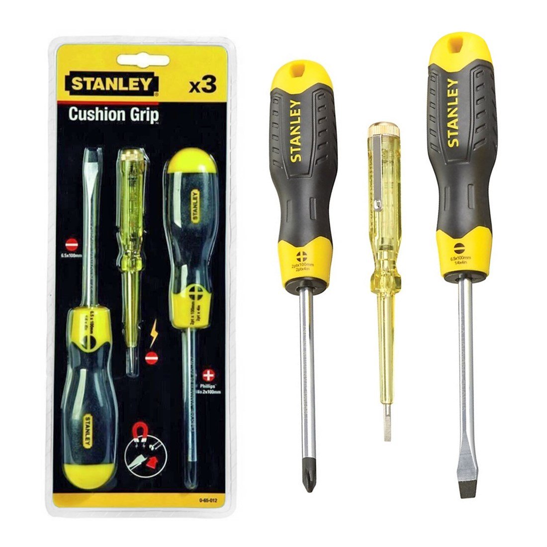 Stanley Tornavida Seti 3 Parça - 0-65-012