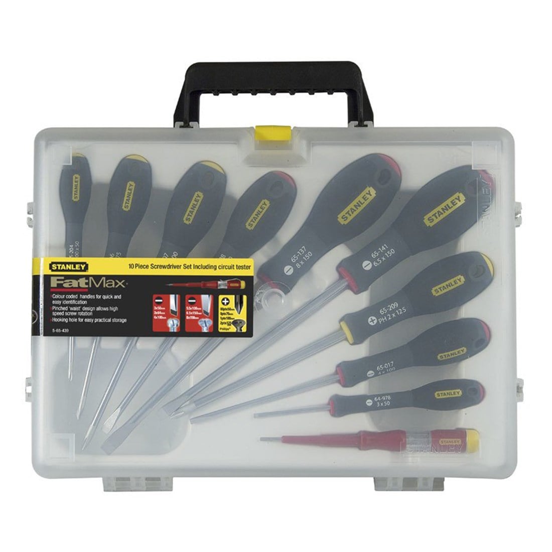 Stanley Tornavida Takımı Fatmax 10 Parça -0-65-439