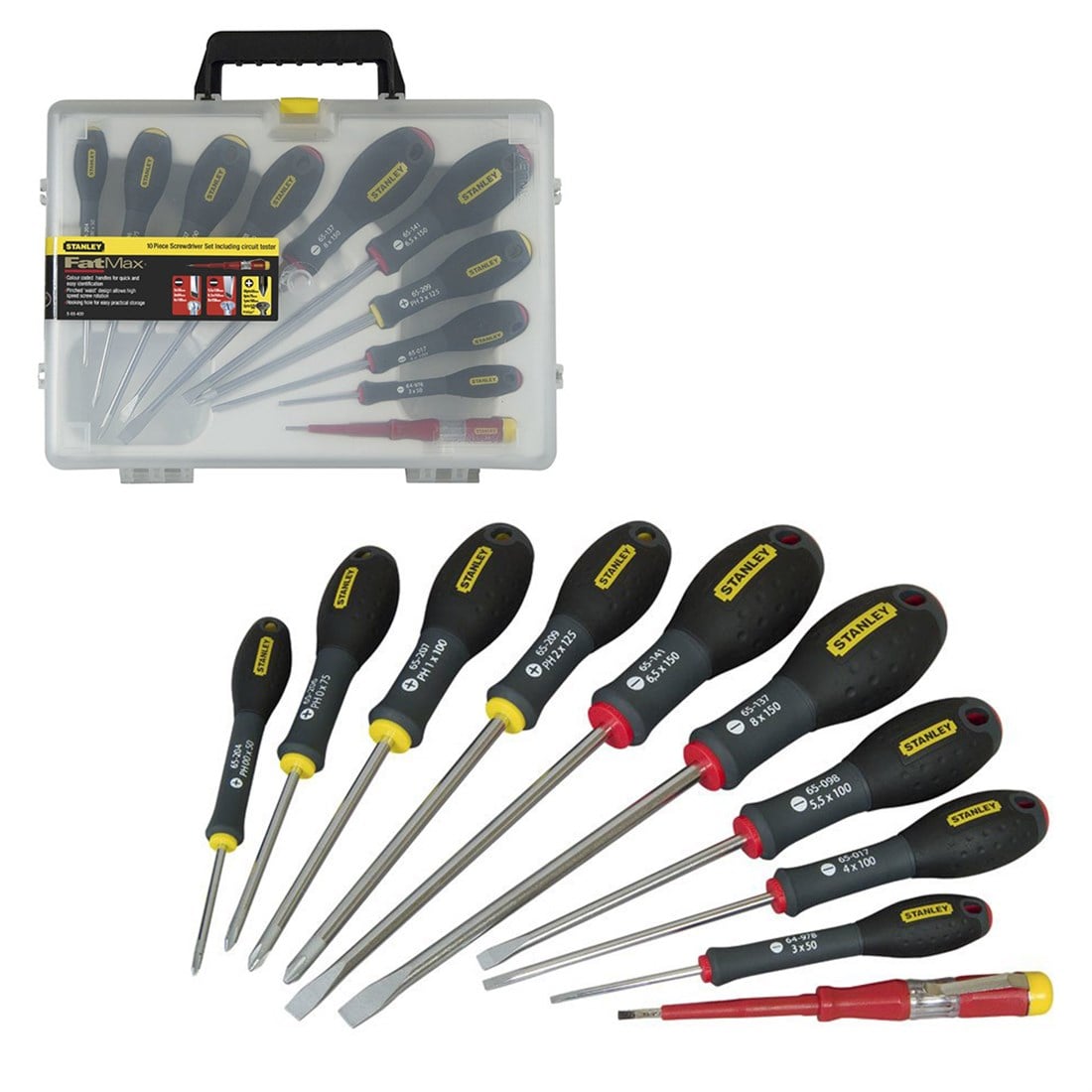 Stanley Tornavida Takımı Fatmax 10 Parça -0-65-439