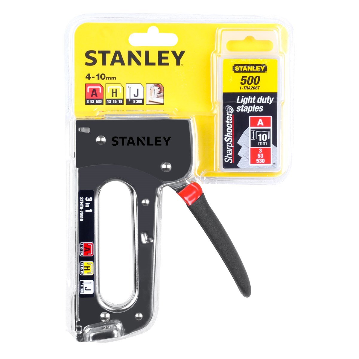 STANLEY ZIMBA VE ÇİVİ TABANCASI 3'Ü 1 ARADA 6-TR120 STHT6-70410