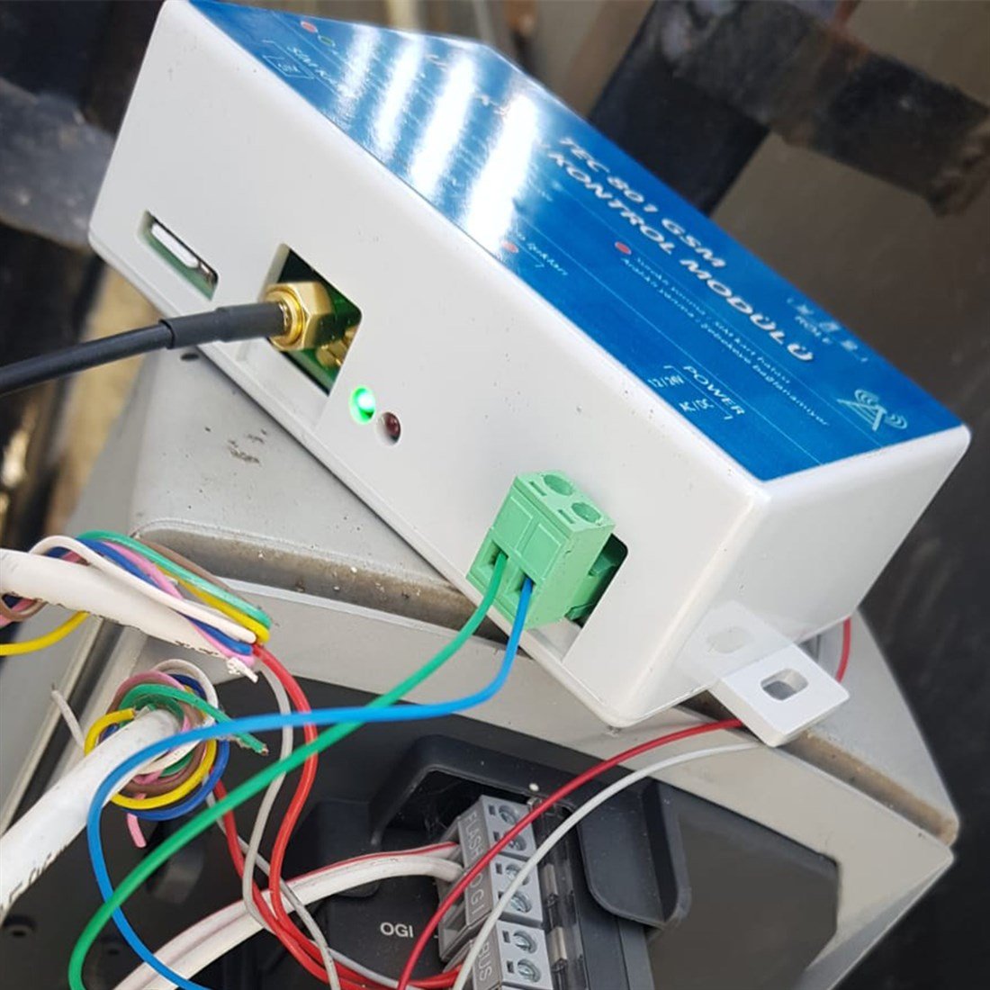 Tecimm Tec801 Tek Röleli Gsm Uzaktan Kapı Kontrol Cihazı