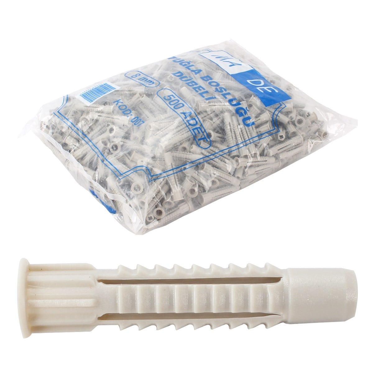 TUĞLA BOŞLUK DÜBELİ 8MM 500 ADET