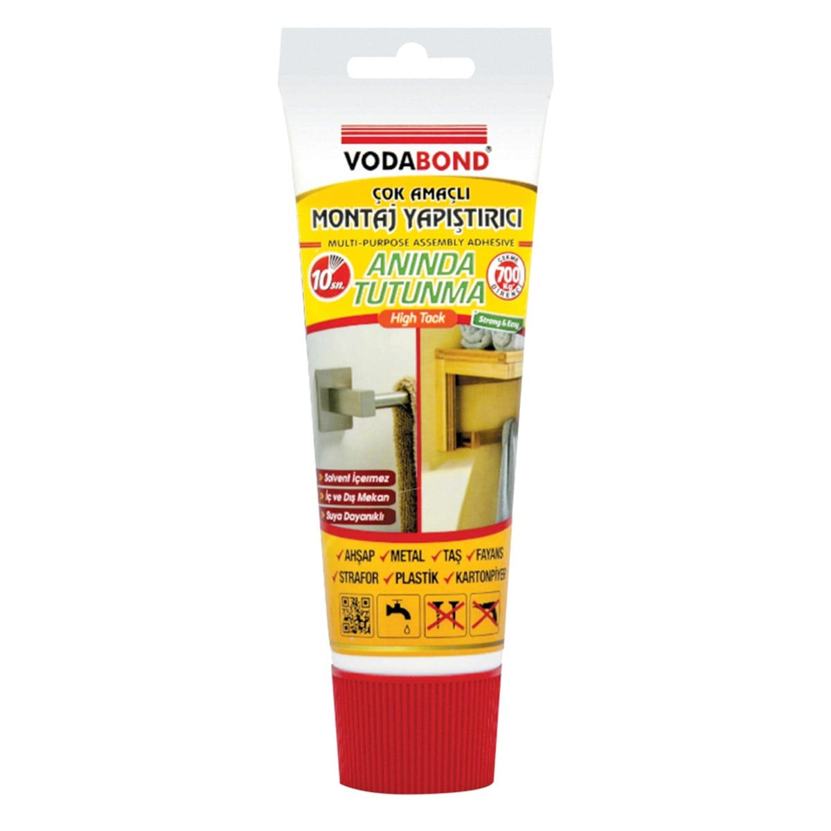 VODABOND ÇOK AMAÇLI MONTAJ YAPIŞTIRICI 200GR 780468