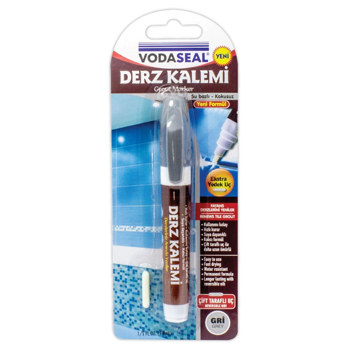 VODASEAL DERZ KALEMİ GRİ 61177132