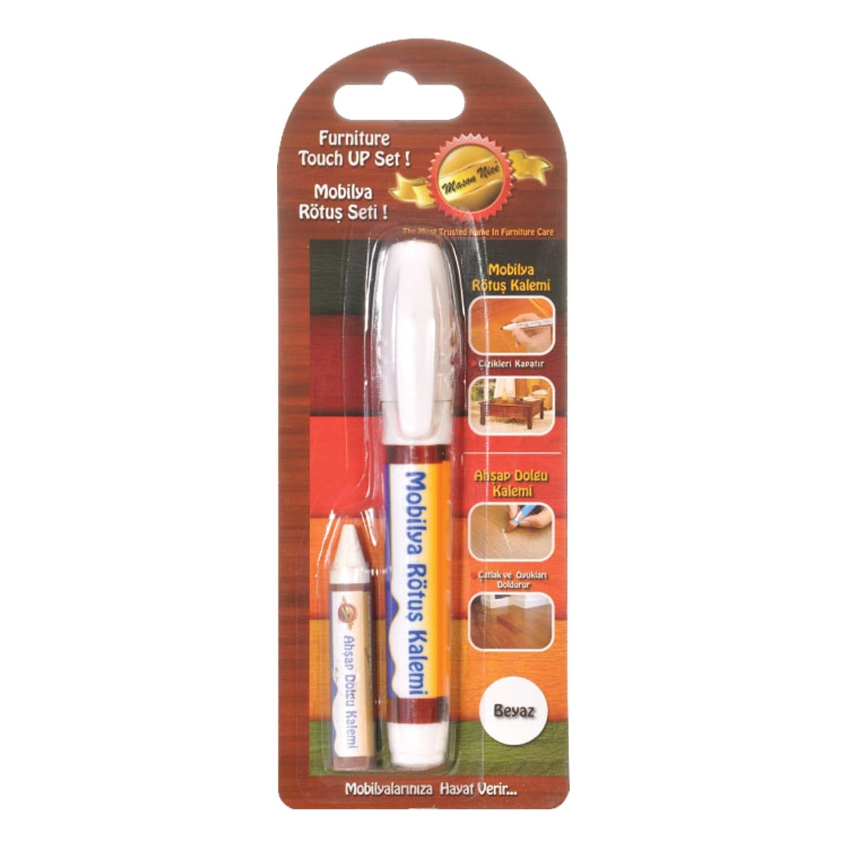 VODASEAL MOBİLYA RÜTÜŞ SETİ BEYAZ