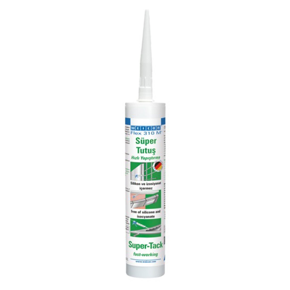 WEICON FLEX 310M SÜPER TUTUŞ YAPIŞTIRMA BEYAZ 290ML 13650290-39