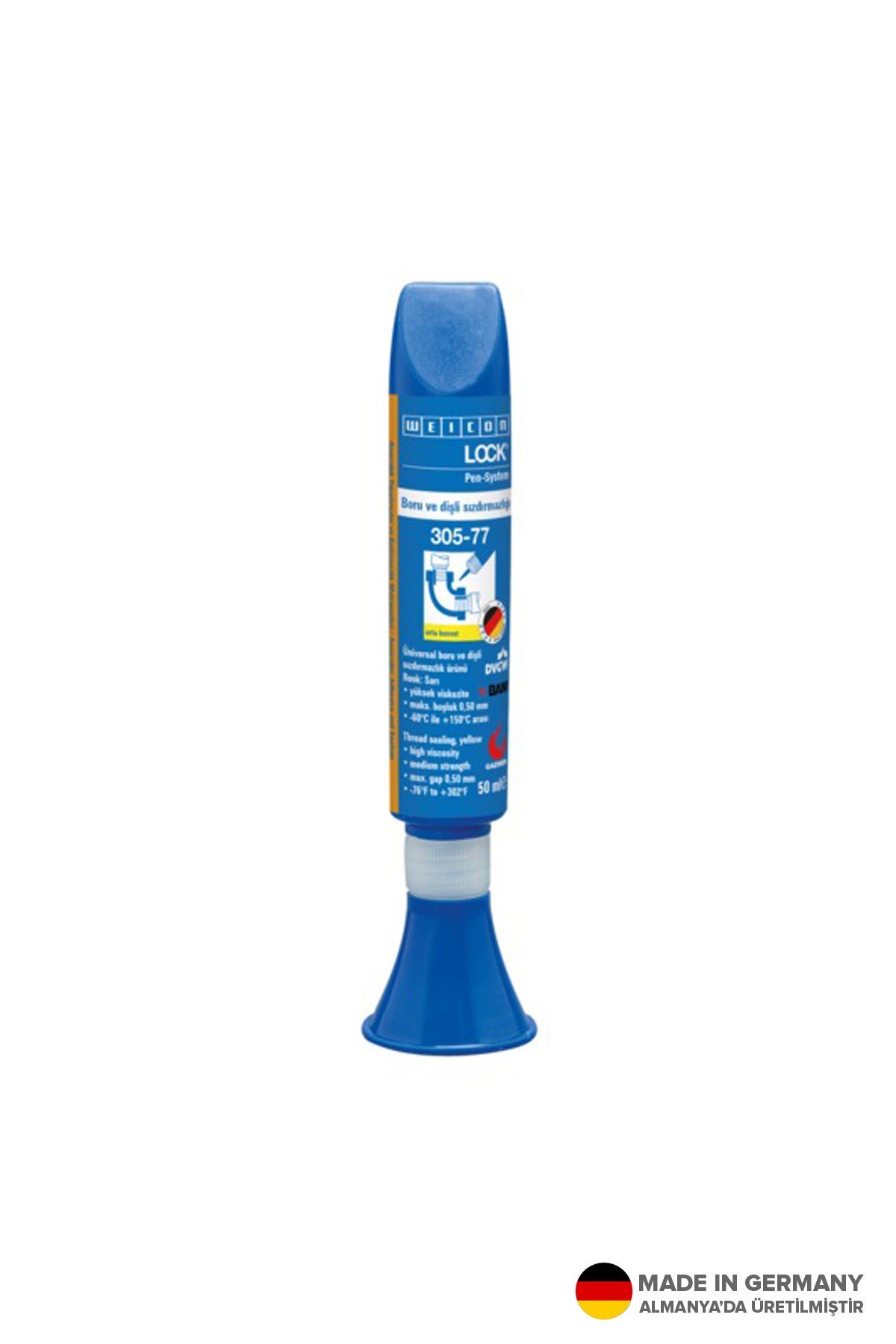 WEICON LOCK BORU VE FLANŞ SIZDIRMAZLIĞI AN 305-77 50ML 3057750