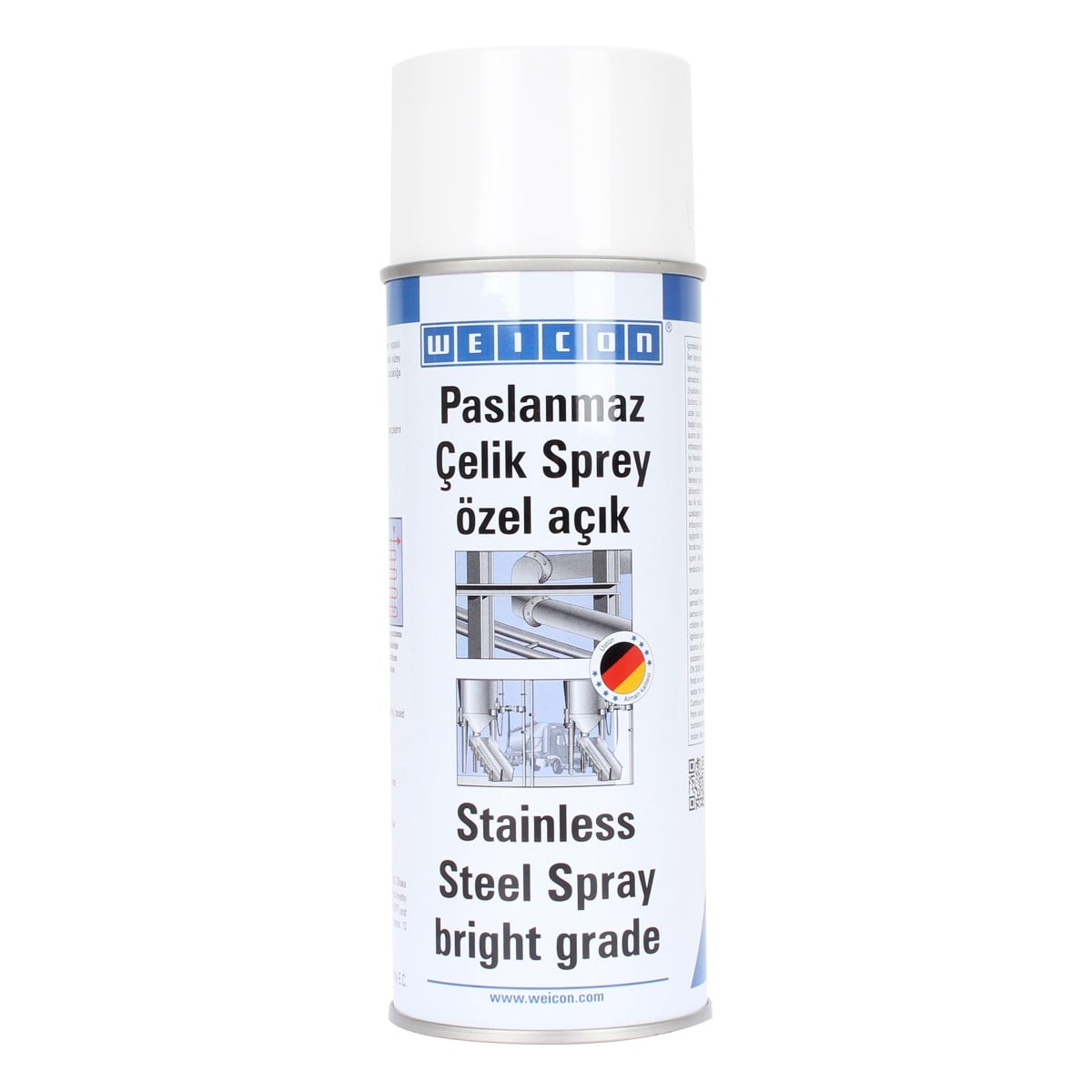 WEICON PASLANMAZ ÇELİK SPREY (ÖZEL AÇIK) 400ML 11104400