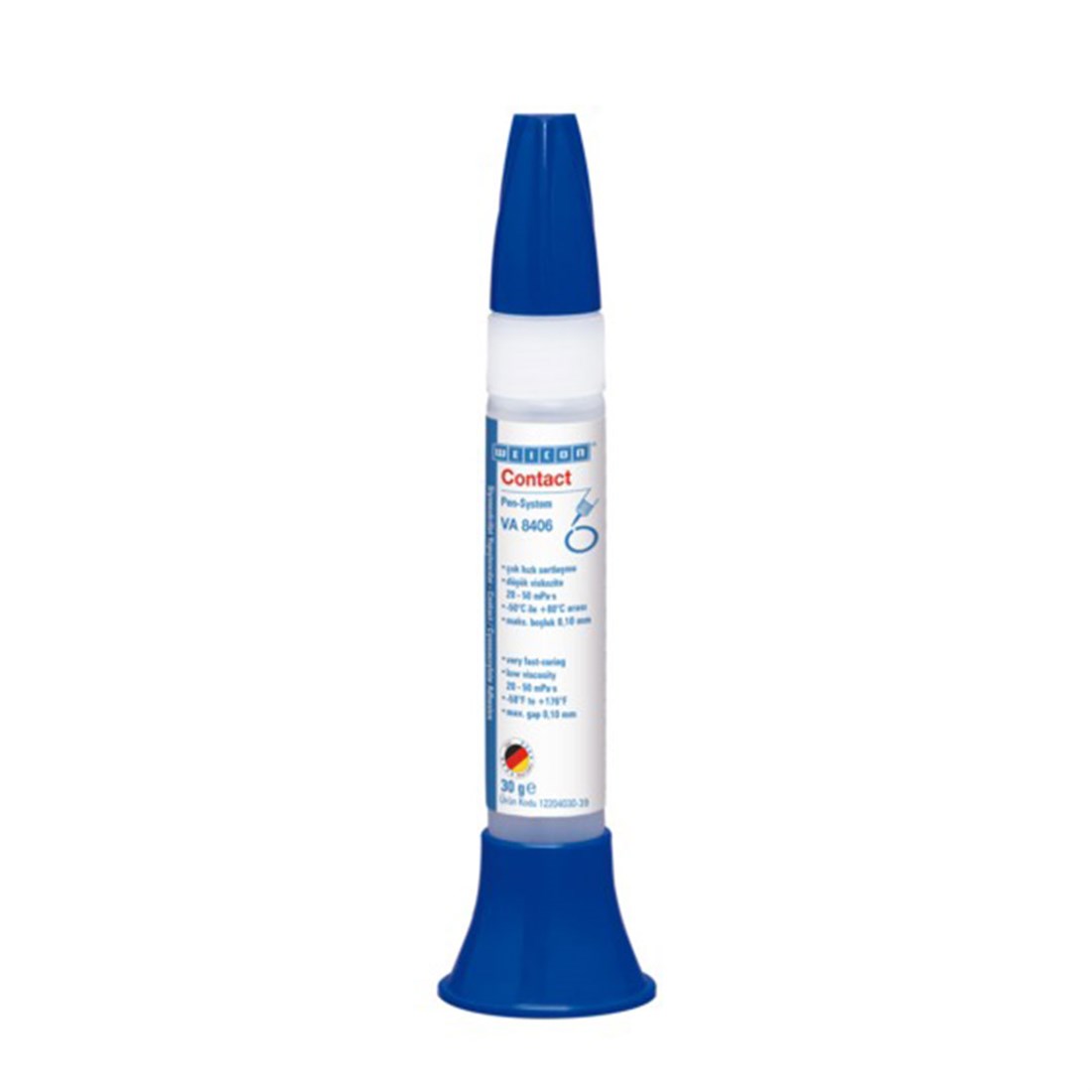 Weıcon Va8406 Kauçuklu Plastik Yapıştırıcı Gıda Onaylı Düşük Viskozite 20gr - 12204020