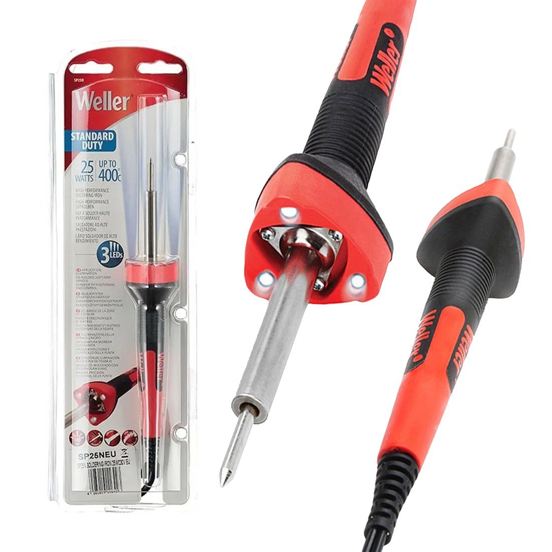 Weller SP25N Ledli Kalem Havya 25W  SP25NEU