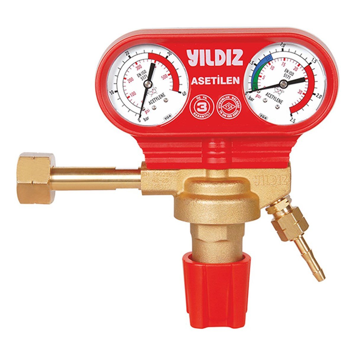 YILDIZ 5311S ASETİLEN BASINÇ DÜŞÜRÜCÜ SAAT