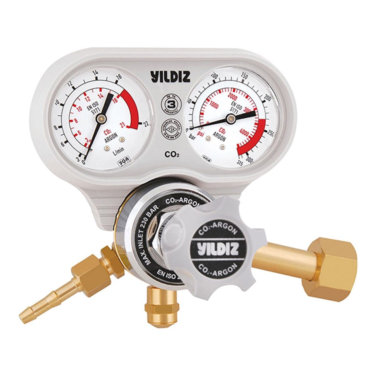 YILDIZ 5450S CO2 BASINÇ DÜŞÜRÜCÜ SAAT