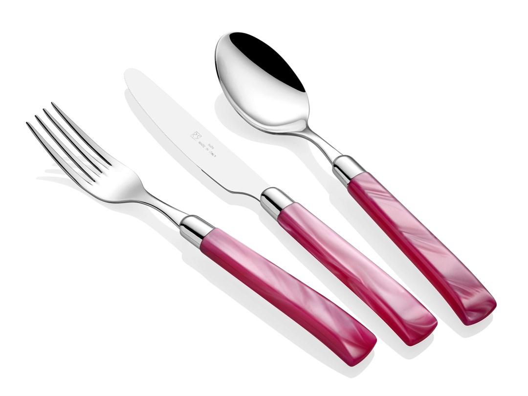 Giada Pembe 75 parça çatal bıçak seti