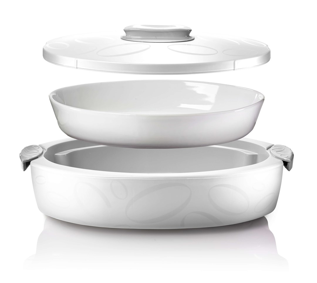 Termal Servis KaplarıENJOY ATER ITALYEle TrendTuttocaldo Oval Termal Servis Kabı 4L Beyaz