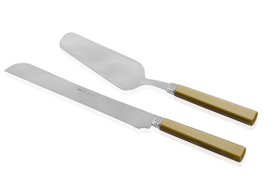 Zara Zeytin Yeşili Pasta Servis Seti