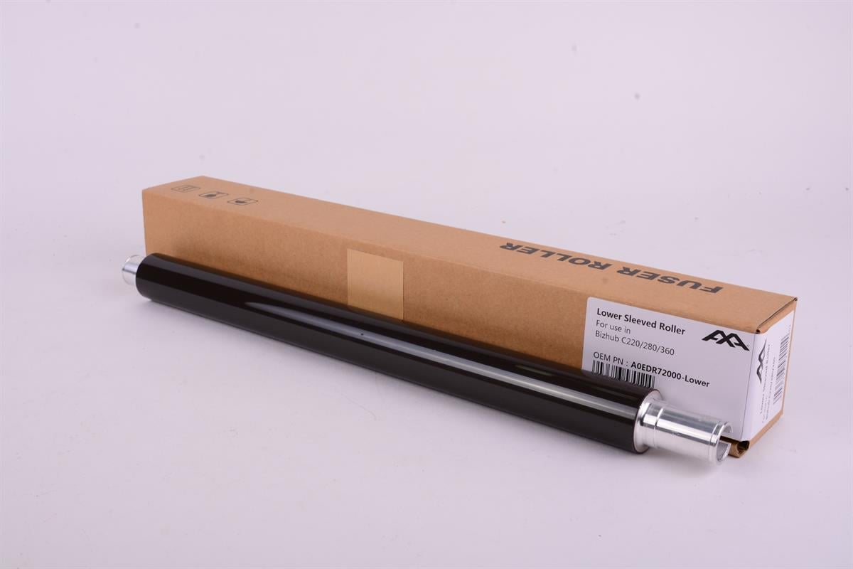 Bizhub C  220 C 280 C 360 AA Lower Sleeved Roller A0EDR72000 Lower   ( Bizhup C 220, 280, 360)