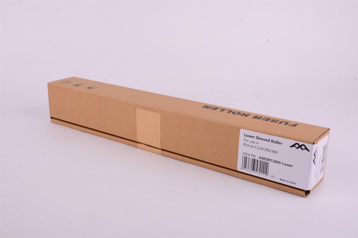 Bizhub C  220 C 280 C 360 AA Lower Sleeved Roller A0EDR72000 Lower   ( Bizhup C 220, 280, 360)