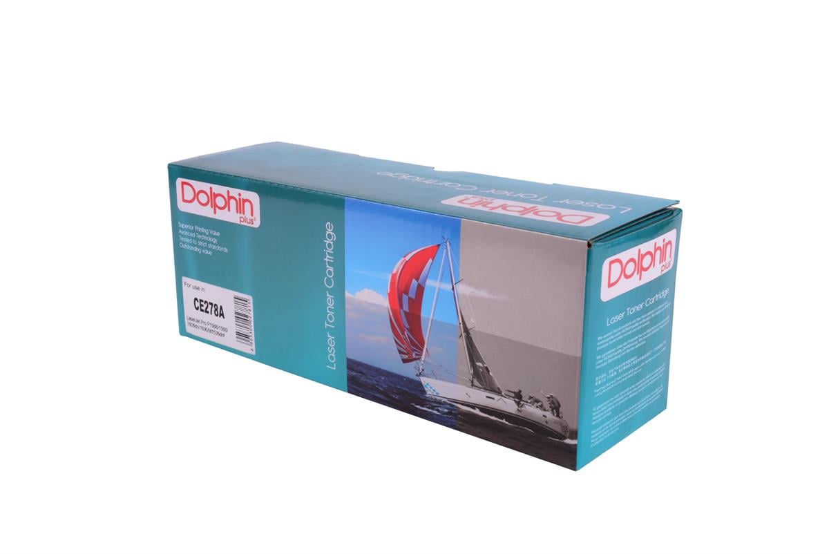 HP CE  278A  CANON CRG 728 Dolphin Toner Canon MF 4410 4420 4430 4450 4550   P 1560/ P 1566/ P 1567/ P 1568/ P 1569/ P 1600/ P 1606/ P 1606dn/ P 1607dn  P 1608dn/ P 1609dn/ M 1530/ M 1536dnf/ M 1537dnf/ M 1538dnf/ M 1539dnf