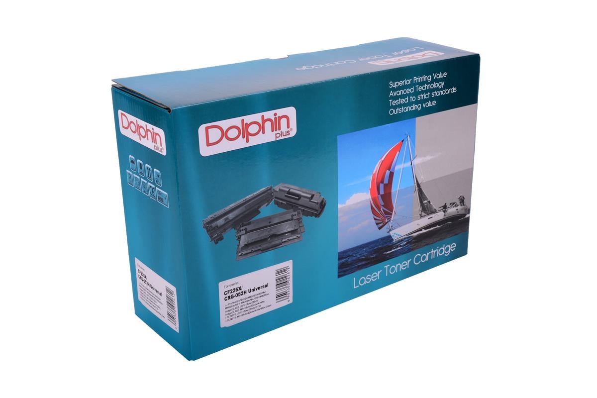 HP CF  226X CRG 052H Dolphin Laser Toner( 9K) Pro M 402n M 402d M 402dn   Pro M 402dw/ M 402dne/ MFP M 426dw/ M 426fdn/ M 426fdw, Canon LBP 214dw/ 215dw  , LBP 212dw/ 214dw/ 215x, MF 426dw/ 424dw/ 429dw, MF 421dw/ 426dw/ 428x/ 429x