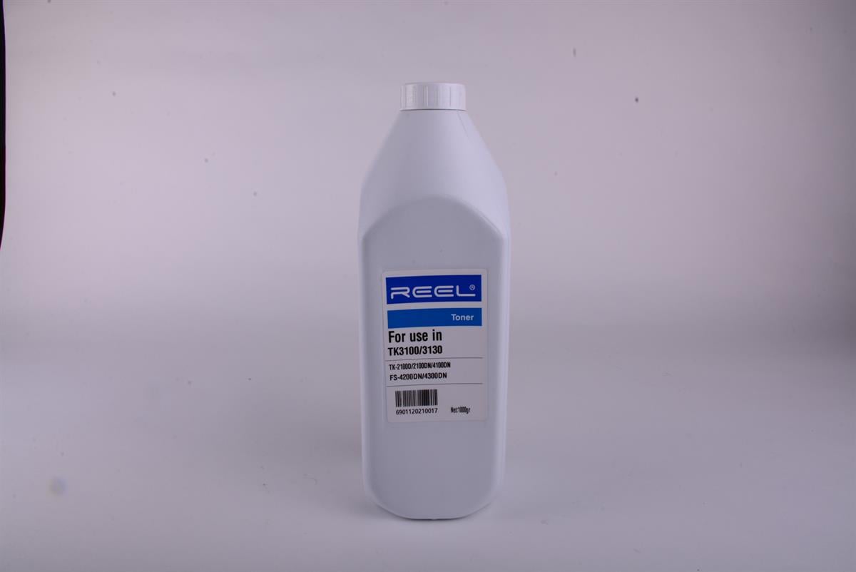 KYOCERA TK 3100 TK 3130 REEL TONER ( 1Kg Şişe) FS 2100 4030 4100 4200 4300 M 403   fs 2100/ 4030/ 4100/ 4200/ 4300, M4030 KOLİ(12)